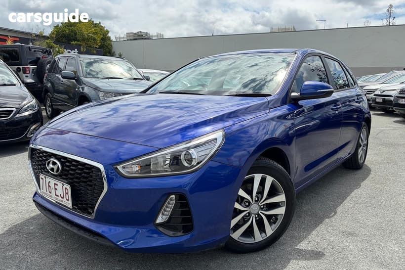 Blue 2019 Hyundai I30 Hatchback Active