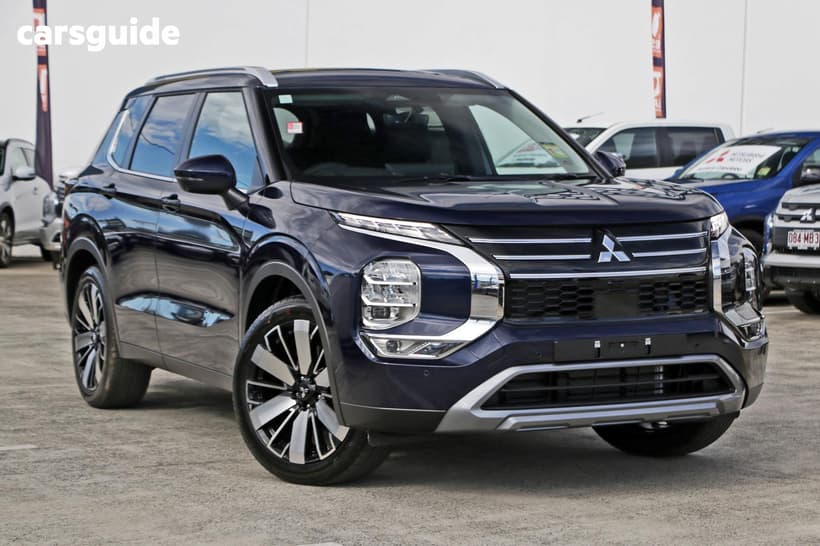 Blue 2025 Mitsubishi Outlander Wagon Aspire 7 Seat (2Wd)