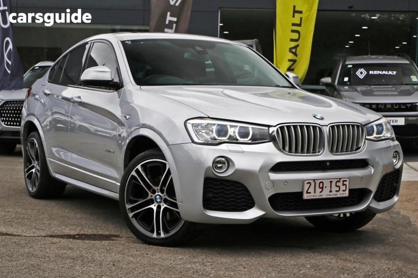 Silver 2016 BMW X4 Coupe Xdrive 35I