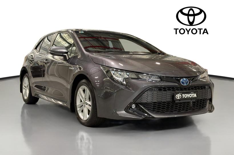 Silver 2021 Toyota Corolla Hatchback Sx Hybrid