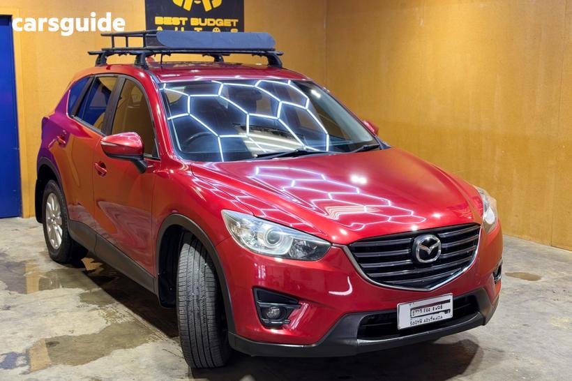 Red 2015 Mazda CX-5 Wagon Maxx Sport (4X4)