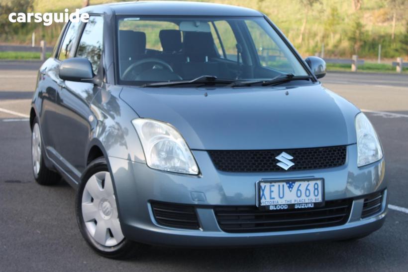 Grey 2009 Suzuki Swift Hatchback