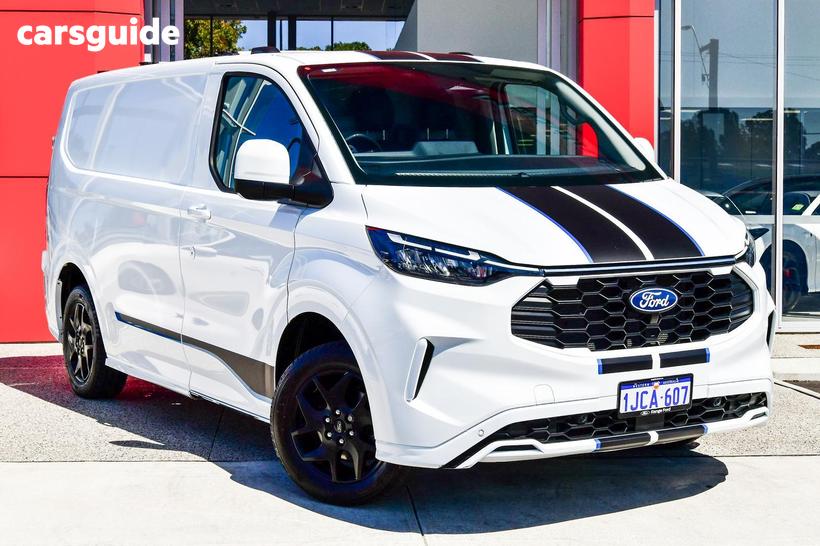 White 2025 Ford Transit Custom Van Sport (Swb)