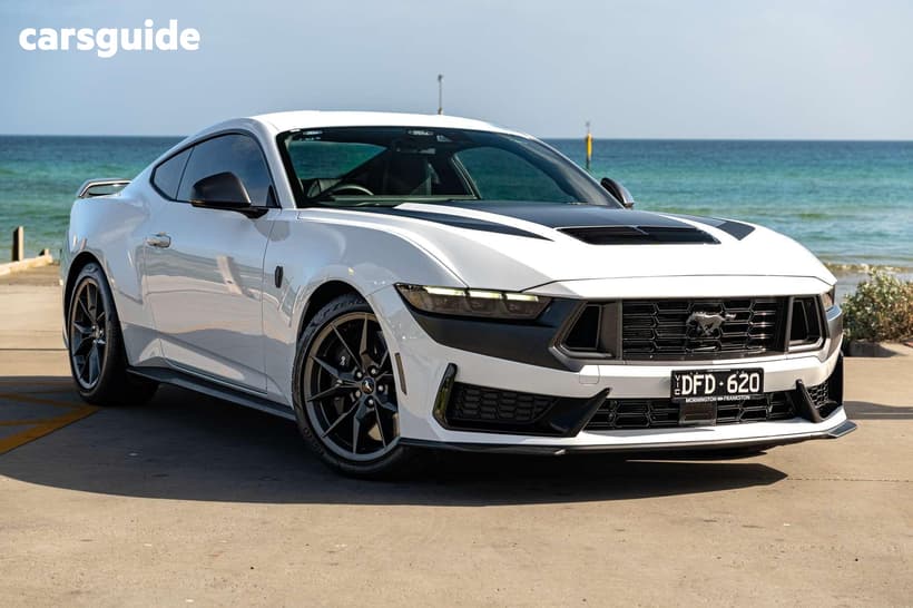 White 2024 Ford Mustang Fastback Dark Horse