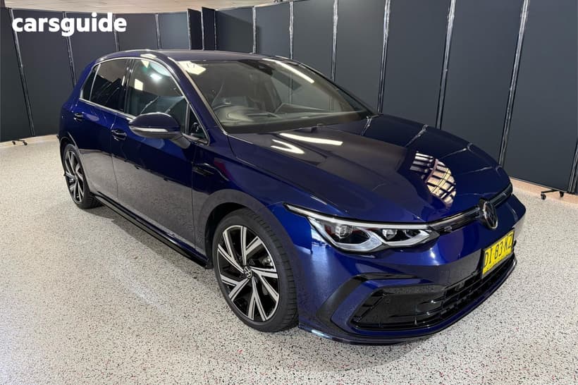 Blue 2023 Volkswagen Golf Hatchback 110Tsi R-Line