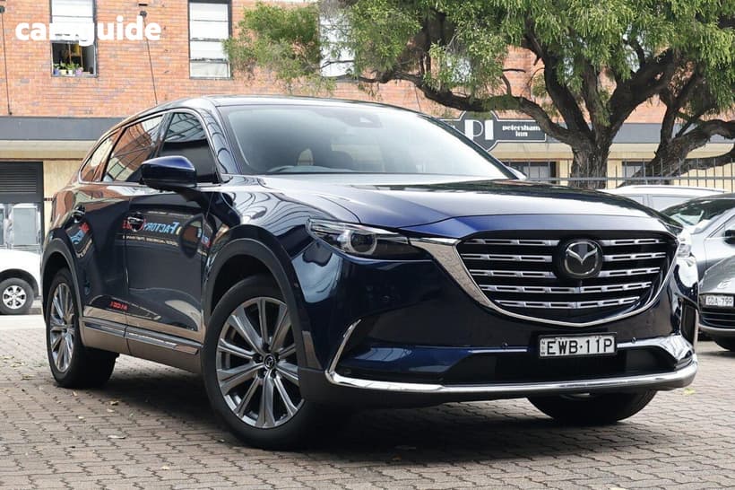 Blue 2022 Mazda CX-9 Wagon Azami (Awd)