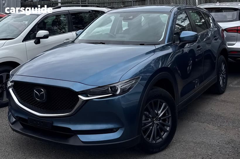 Blue 2021 Mazda CX-5 Wagon Maxx Sport (Fwd)