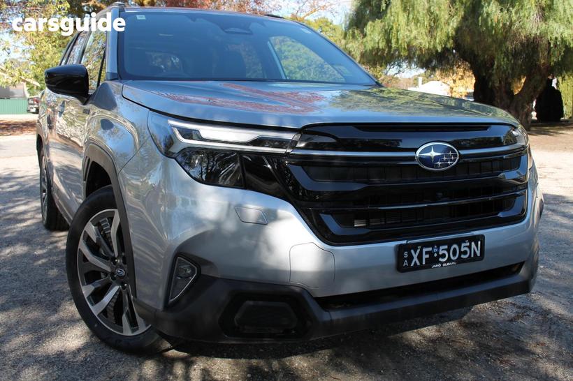 Silver 2025 Subaru Forester Wagon Hybrid Touring (Awd)