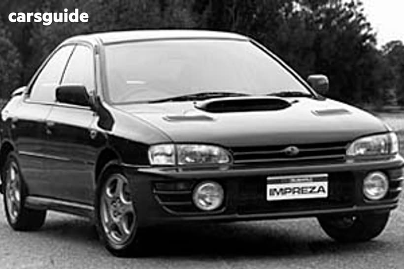Black 1998 Subaru Impreza Sedan Wrx (Awd)
