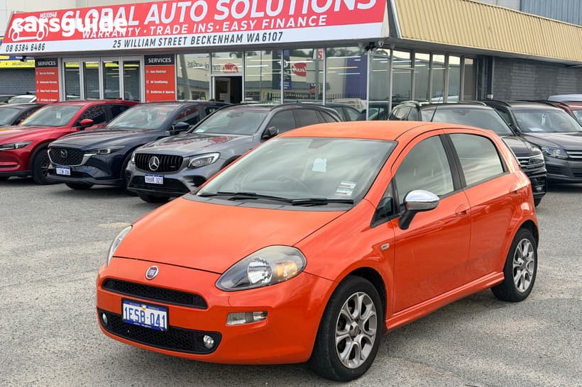 Orange 2015 Fiat Punto Hatchback Lounge