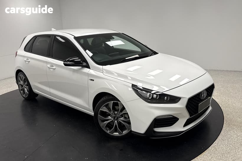 White 2023 Hyundai I30 Hatchback N Line