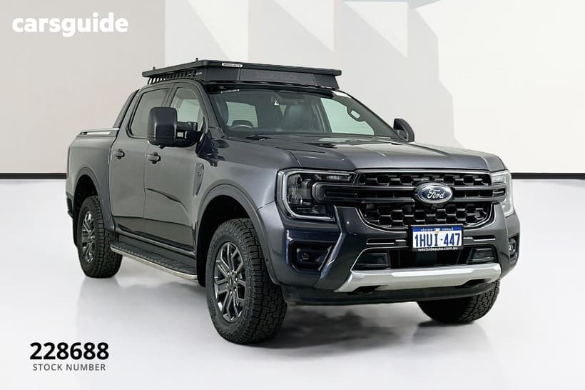 Grey 2022 Ford Ranger Double Cab Pick Up Wildtrak 2.0 (4X4)
