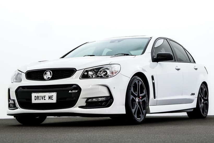 White 2017 Holden Commodore Sedan Ss-V Redline