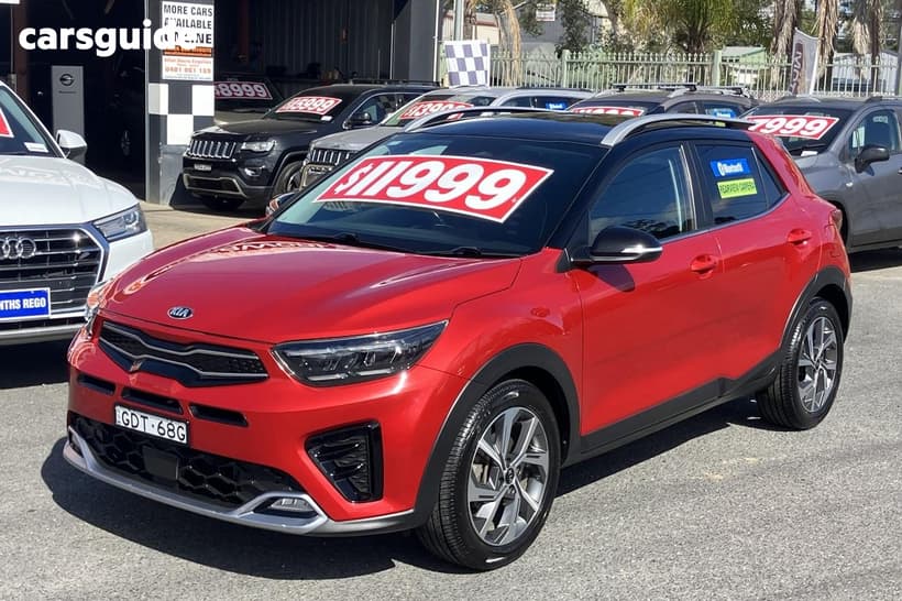 Red 2020 Kia Stonic Wagon Gt Line