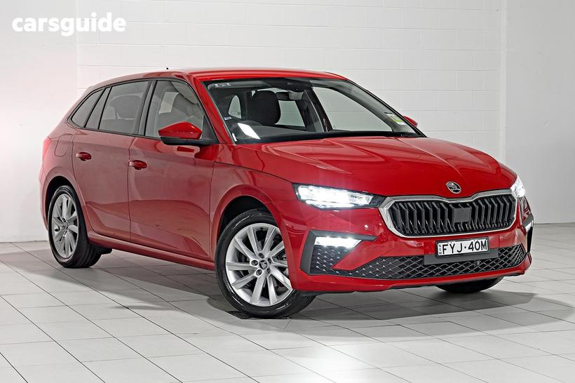 Red 2025 Skoda Scala Hatchback Select 85Tsi