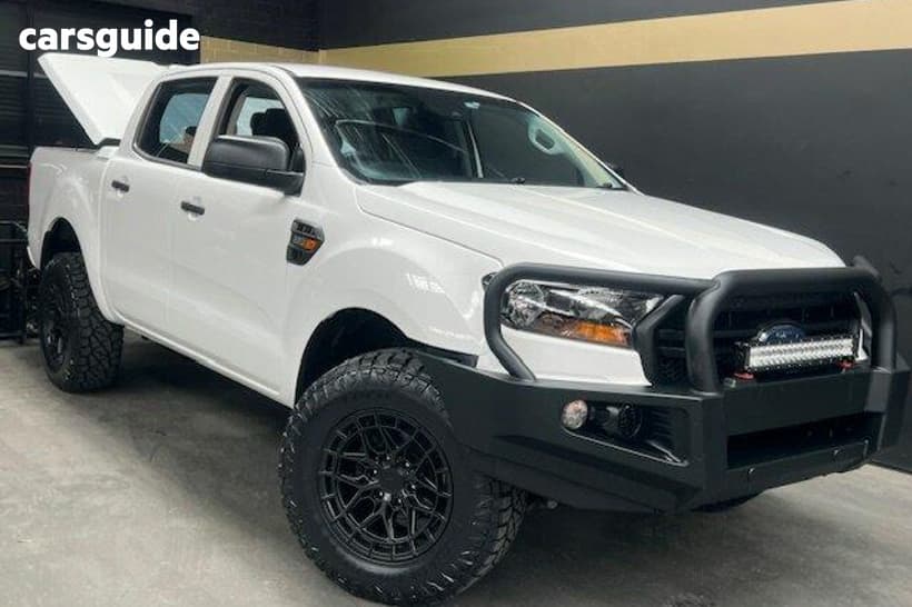 White 2021 Ford Ranger Double Cab Chassis Xl 2.2 Hi-Rider (4X2)