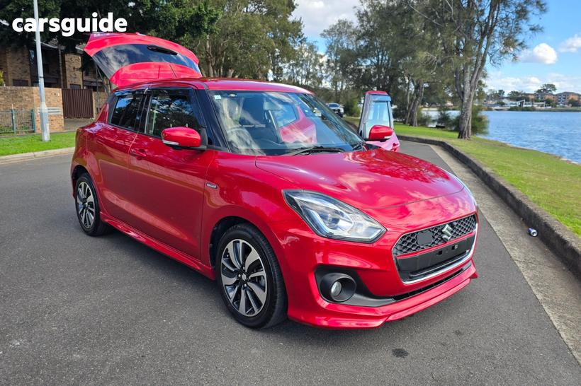 Red 2017 Suzuki Swift (hybrid) Hatchback Rs
