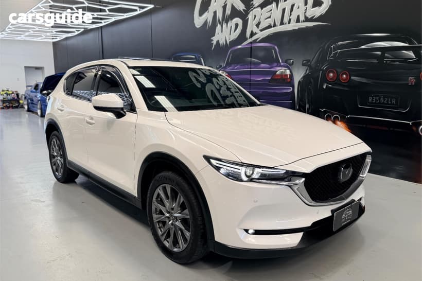 White 2020 Mazda CX-5 Wagon Akera (4X4)