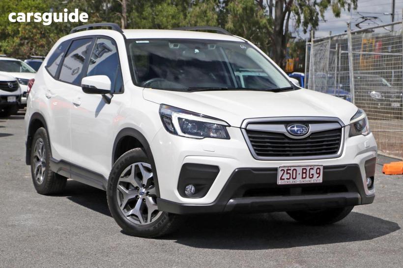 White 2021 Subaru Forester Wagon 2.5I (Awd)