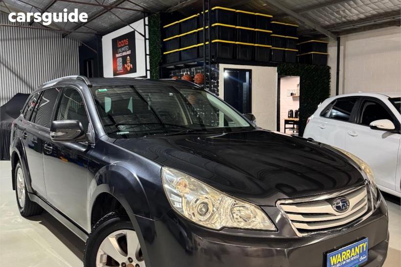 Grey 2010 Subaru Outback Wagon 2.5I