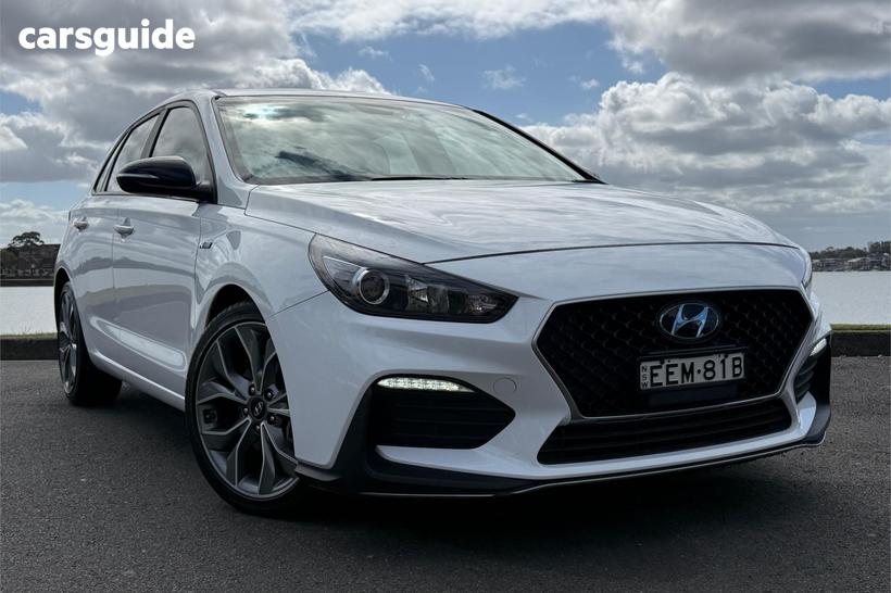 White 2019 Hyundai I30 Hatchback N Line