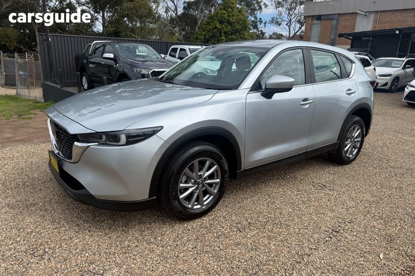 Silver 2022 Mazda CX-5 Wagon Maxx Sport (Awd)