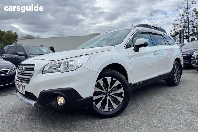 White 2017 Subaru Outback Wagon 2.5I (Fleet Edition)