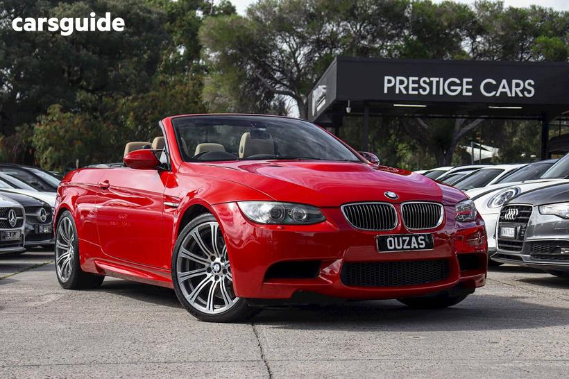 Red 2008 BMW M3 Convertible