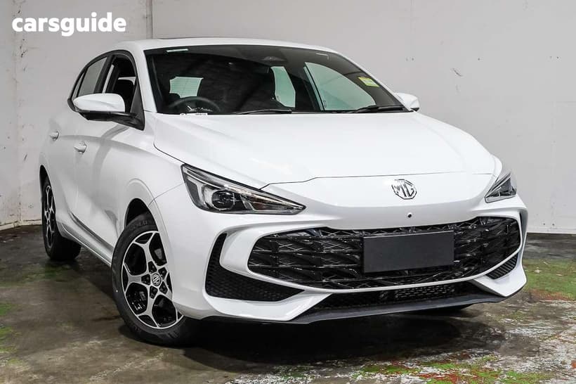 White 2025 MG MG3 Hatchback Essence