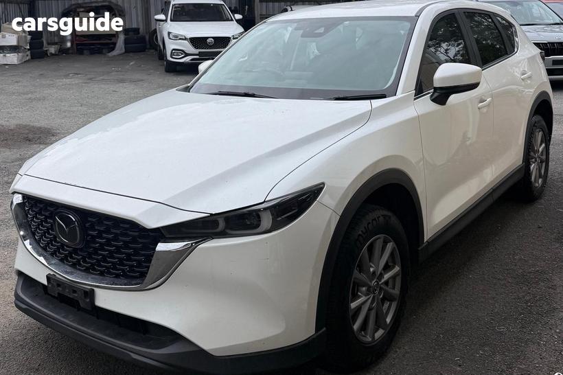 White 2022 Mazda CX-5 Wagon Maxx Sport (Awd)