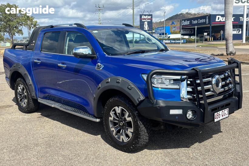 Blue 2022 GWM UTE Dual Cab Utility Cannon (4X2)