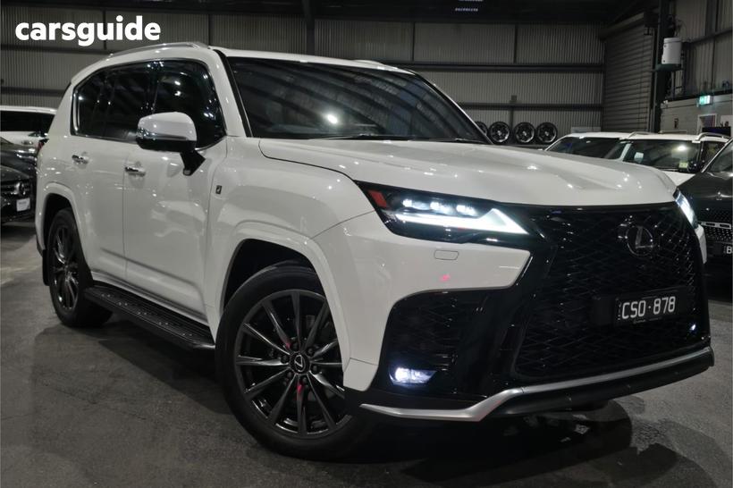White 2023 Lexus LX500D Wagon F Sport