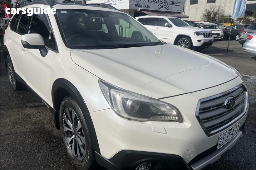 White 2017 Subaru Outback Wagon 2.0D Premium
