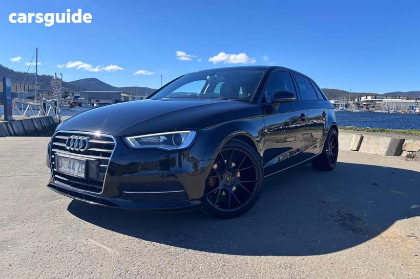 Black 2014 Audi A3 Hatchback Sportback 1.4 Tfsi Attraction