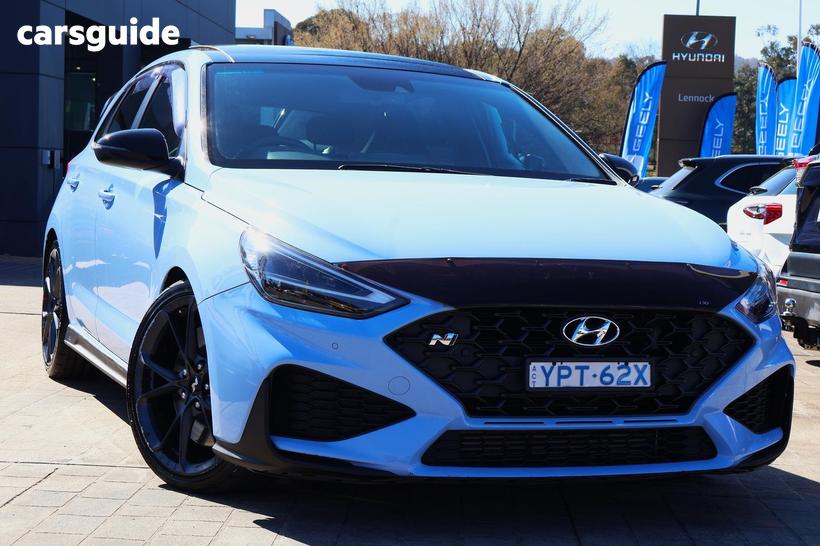 Blue 2021 Hyundai I30 Hatchback N Premium