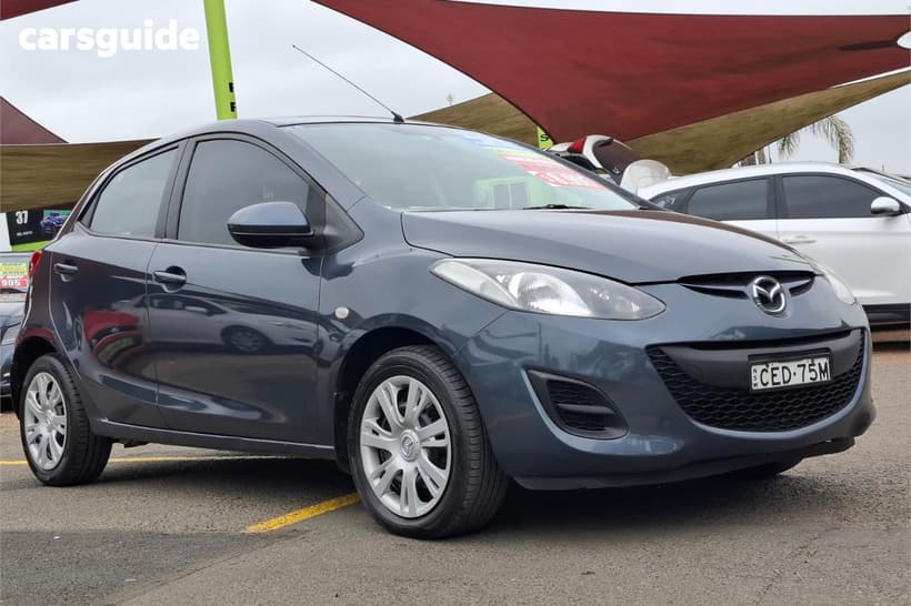 Grey 2011 Mazda 2 Hatchback Neo