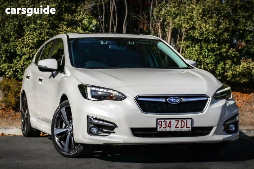 White 2019 Subaru Impreza Hatchback 2.0I-S (Awd)