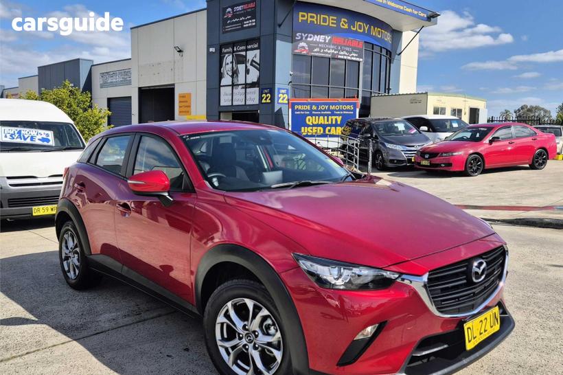 Red 2024 Mazda CX-3 Wagon G20 Sport