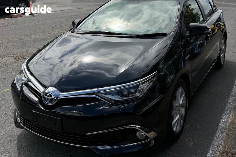 Black 2017 Toyota Corolla Hatchback Hybrid