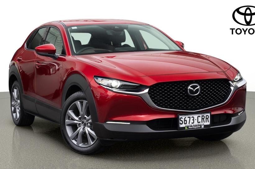 Red 2022 Mazda CX-30 Wagon G25 Touring (Fwd)