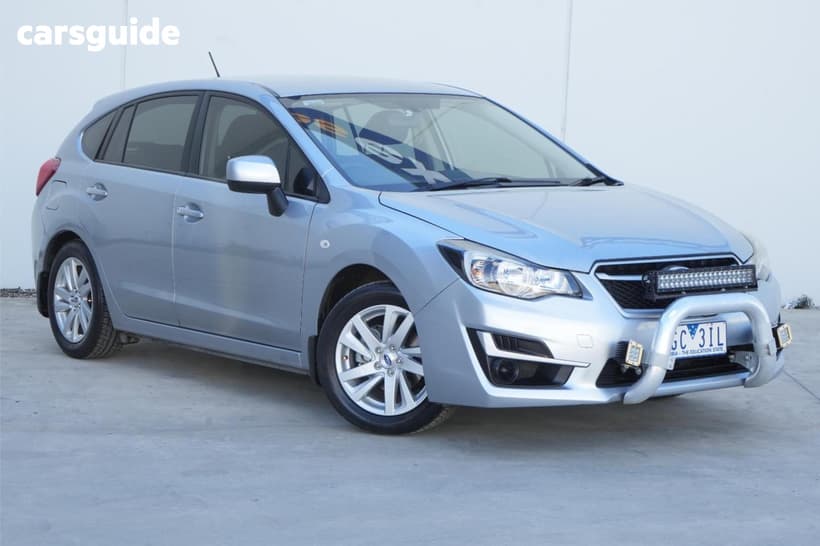 Silver 2015 Subaru Impreza Hatchback 2.0I (Awd)