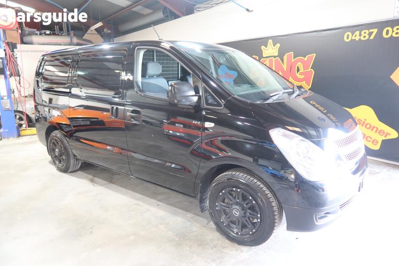 Black 2010 Hyundai Iload Van