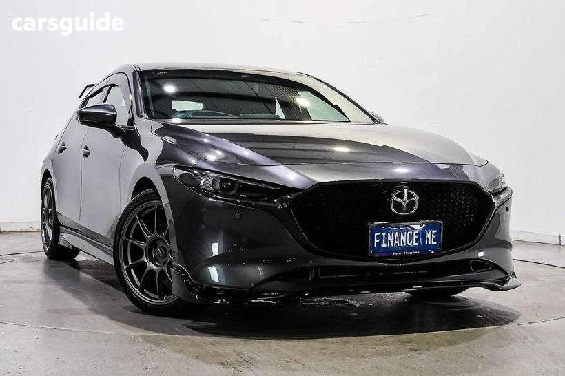 Grey 2021 Mazda 3 Hatchback G20 Touring