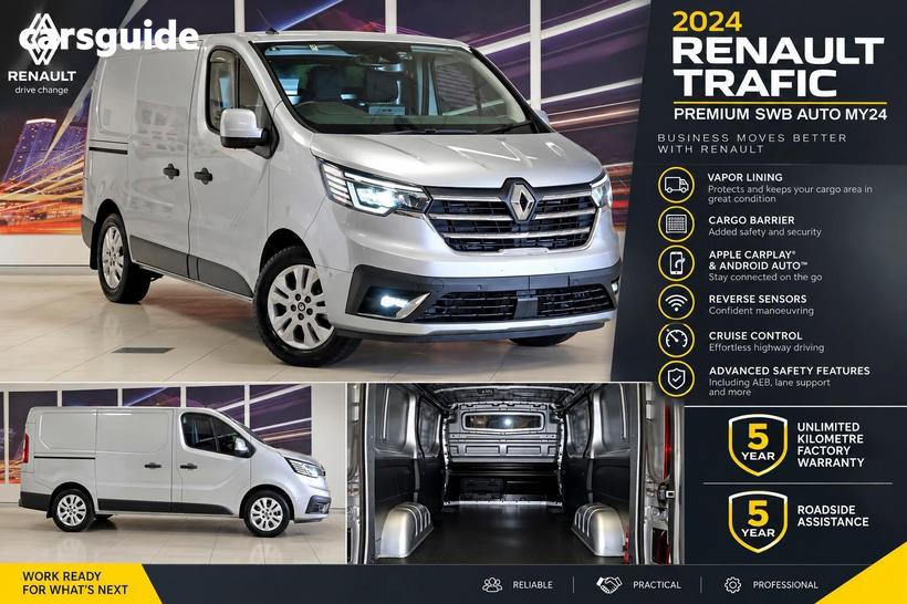 Grey 2024 Renault Trafic Van L1 Swb Premium