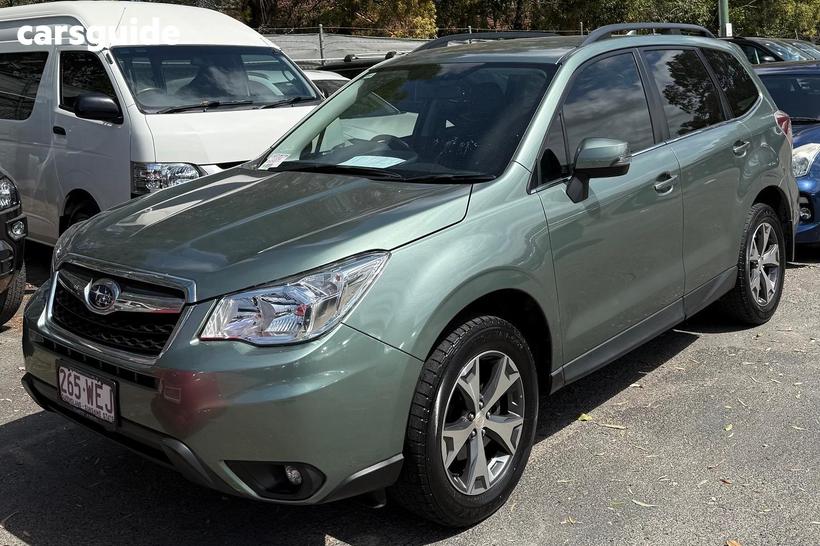 Green 2015 Subaru Forester Wagon 2.5I-L