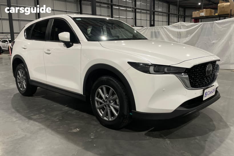 White 2022 Mazda CX-5 Wagon Touring (Awd)