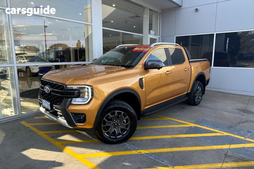 Yellow 2025 Ford Ranger Double Cab Pick Up Wildtrak 2.0 (4X4)