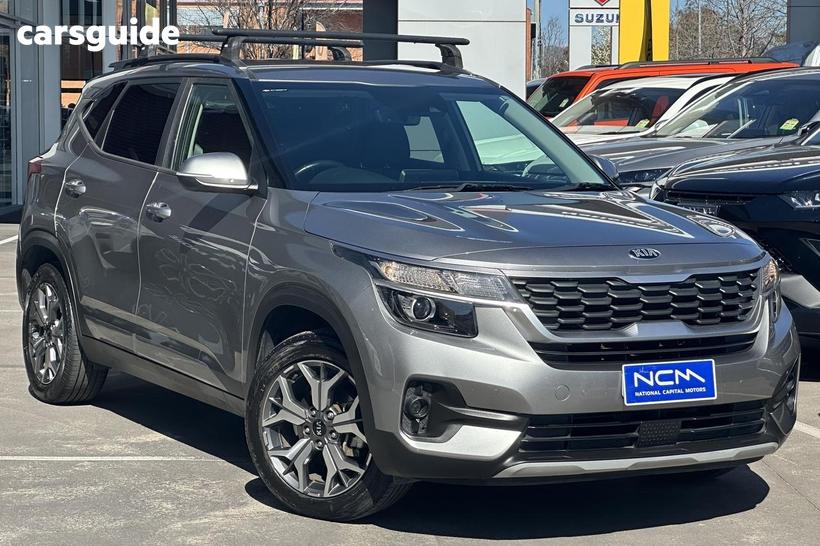 Grey 2020 Kia Seltos Wagon Sport+ (Fwd)