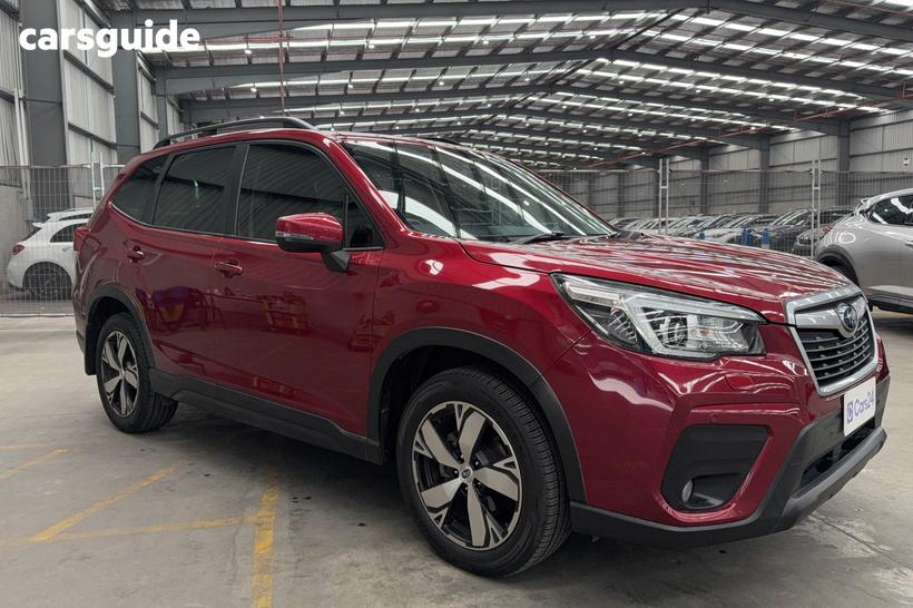 Red 2020 Subaru Forester SUV