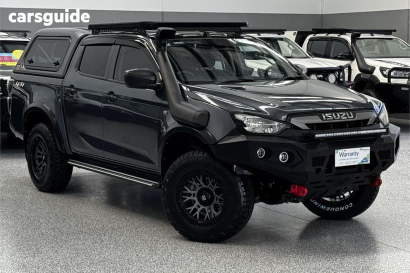 Grey 2022 Isuzu D-MAX Crew Cab Utility Sx (4X4)